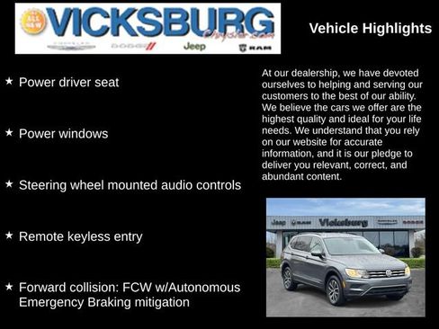 Used 2020 Volkswagen Tiguan SE image 18