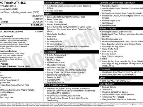 New 2026 GMC Terrain AT4 w/ LPO, Floor Liner Package image 4