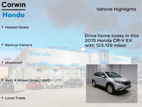 Used 2015 Honda CR-V EX image 6