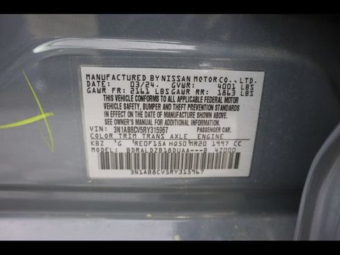 Used 2024 Nissan Sentra SV w/ All-Weather Package FWD image 27