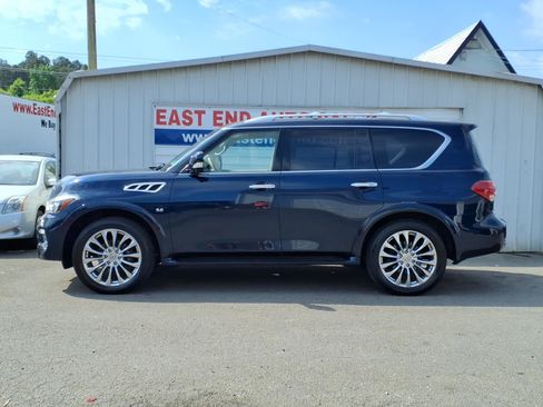 Used 2015 INFINITI QX80 Luxe w/ 22" Wheel Package AWD/4WD image 2
