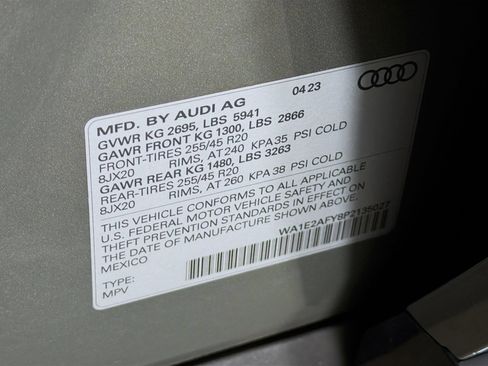 Used 2023 Audi Q5 e Premium Plus w/ Premium Plus Package AWD/4WD image 34