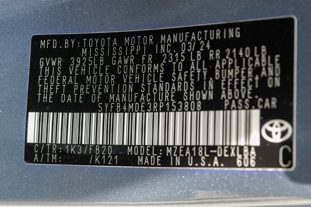 Used 2024 Toyota Corolla LE FWD image 39