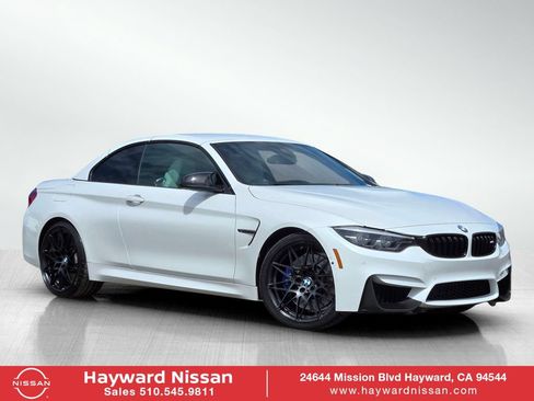 Used 2019 BMW M4 Convertible w/ Competition Package RWD image 1