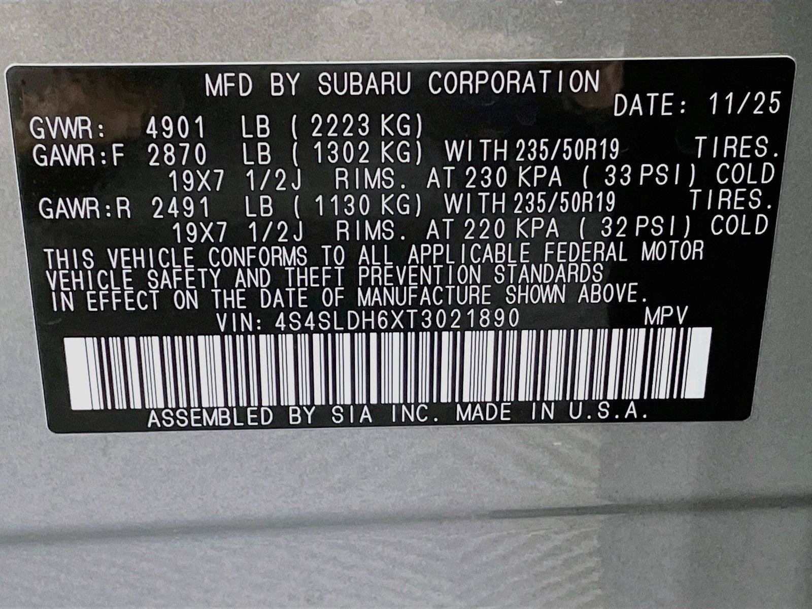 Certified 2026 Subaru Forester Sport w/ Sport Package AWD/4WD image 35