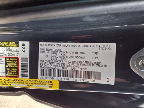 Used 2024 Toyota Tacoma SR RWD image 13