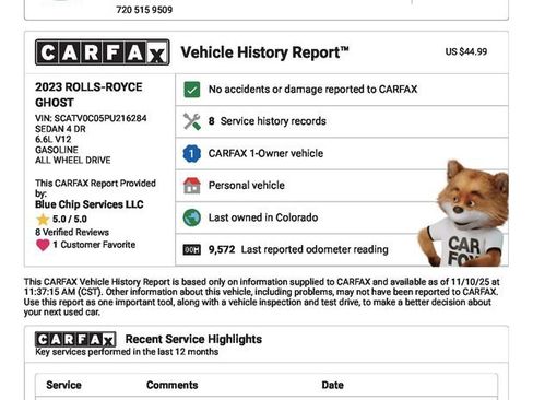 Used 2023 Rolls-Royce Ghost w/ Ghost Package image 33