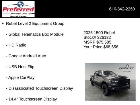 New 2026 RAM 1500 Rebel image 30