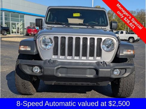 Used 2021 Jeep Wrangler Unlimited Sport image 2