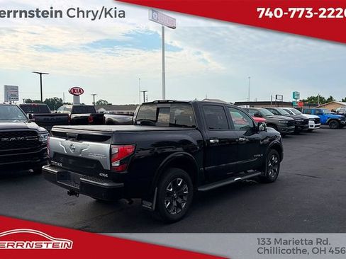 Used 2021 Nissan Titan Platinum Reserve w/ Off Road Protection Package AWD/4WD image 35