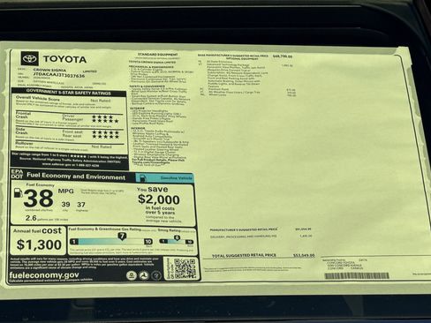 New 2026 Toyota Crown Signia image 29