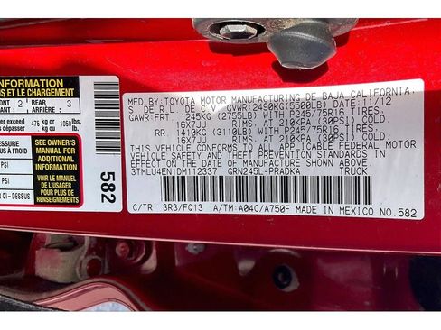 Used 2013 Toyota Tacoma 4x4 Double Cab w/ SR5 Pkg image 34