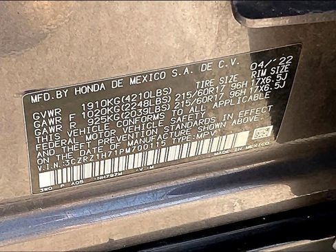 Used 2023 Honda HR-V EX-L image 34