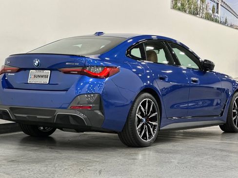 Used 2023 BMW i4 eDrive40 w/ M Sport Package RWD image 4