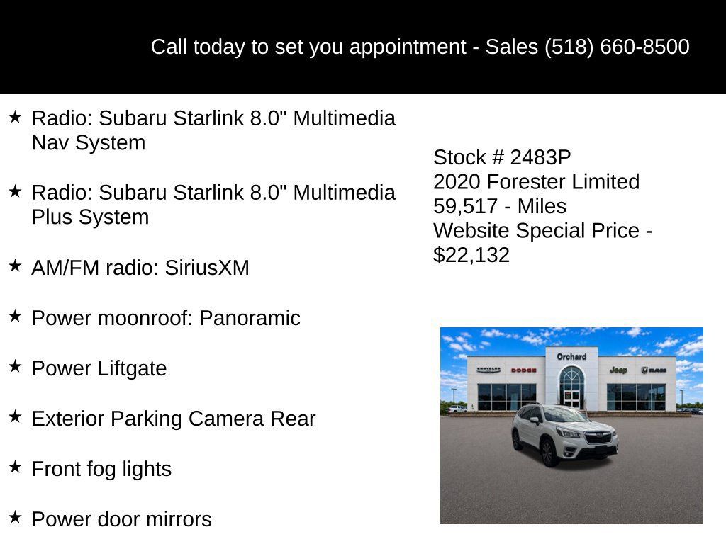 Used 2020 Subaru Forester Limited AWD/4WD image 10