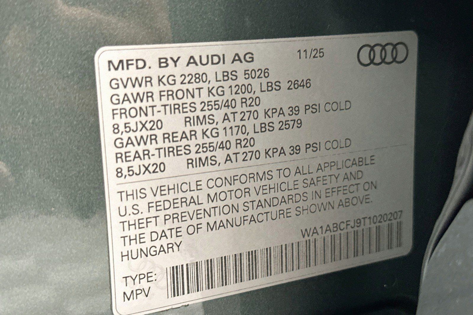 Used 2026 Audi Q3 quattro 2.0T AWD/4WD image 24