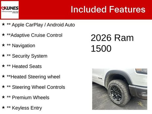 Used 2026 RAM 1500 Rebel w/ Rebel Level 1 Equipment Group AWD/4WD image 4