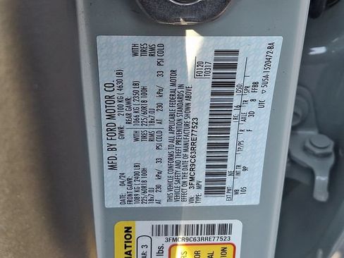 Certified 2024 Ford Bronco Sport Outer Banks w/ Tech Package AWD/4WD image 32