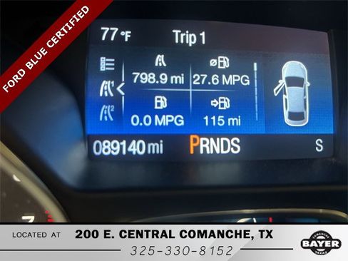 Certified 2018 Ford Escape S image 11