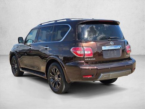 Used 2019 Nissan Armada Platinum w/ Interior Lighting Package RWD image 8
