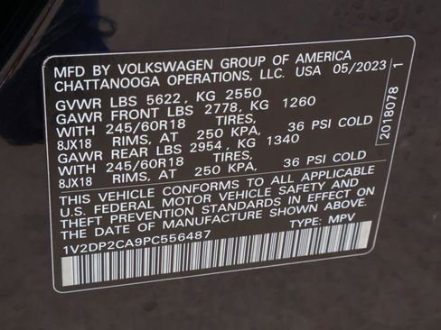 Used 2023 Volkswagen Atlas SE image 20