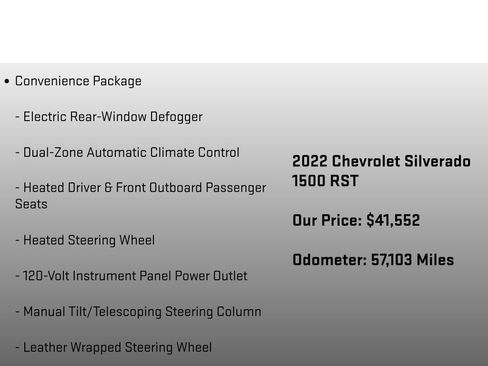 Used 2022 Chevrolet Silverado 1500 RST w/ Redline Edition AWD/4WD image 36