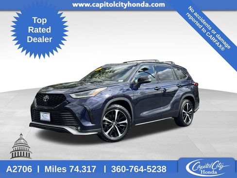 Used 2021 Toyota Highlander XSE AWD/4WD image 1