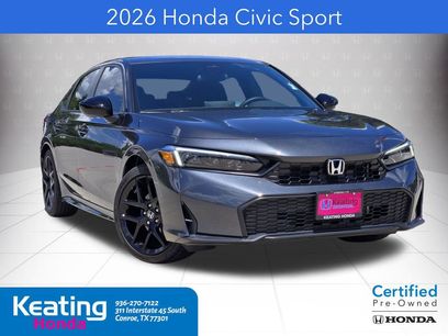 Certified 2026 Honda Civic Sport
