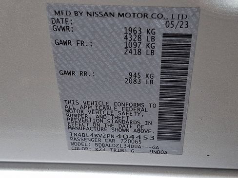 Used 2023 Nissan Altima 2.5 S FWD image 27