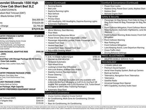 New 2026 Chevrolet Silverado 1500 High Country AWD/4WD image 4
