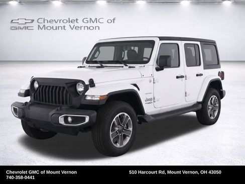 Used 2020 Jeep Wrangler Unlimited Sahara w/ Cold Weather Group AWD/4WD image 22