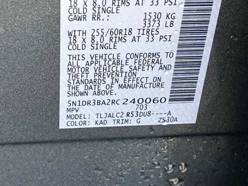 Used 2024 Nissan Pathfinder SV w/ Black Appearance Package image 35