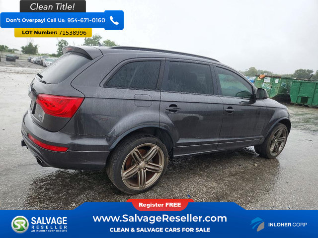 Used 2015 Audi Q7 3.0T S line Prestige w/ 21" S Line Plus Package AWD/4WD image 4