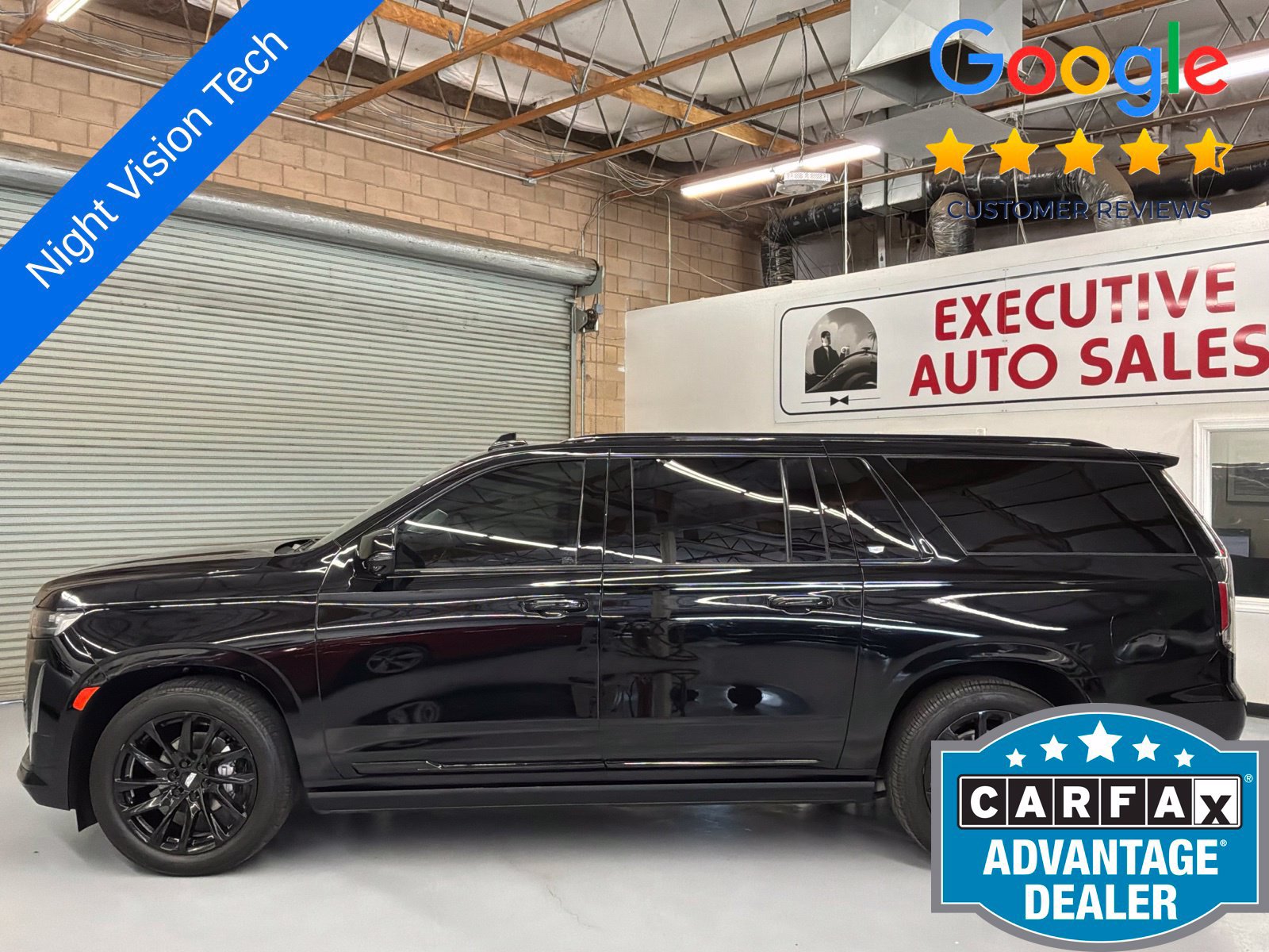 Used 2023 Cadillac Escalade ESV Sport w/ LPO, ONYX Package AWD/4WD image 9
