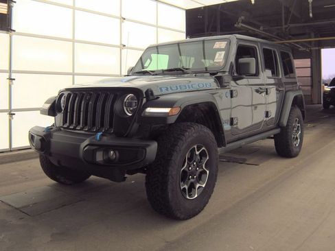 Used 2022 Jeep Wrangler Unlimited Rubicon 4xe w/ Cold Weather Group AWD/4WD image 1
