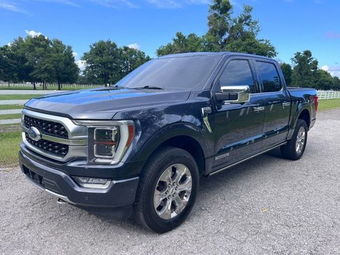 Used 2021 Ford F150 Platinum w/ Equipment Group 701A High AWD/4WD image 2
