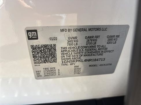 Used 2022 Chevrolet Tahoe Z71 w/ Off-Road Capability Package image 21