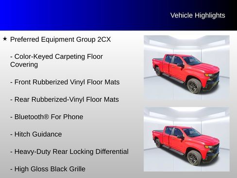 Used 2019 Chevrolet Silverado 1500 Custom Trail Boss w/ Custom Convenience Package AWD/4WD image 12