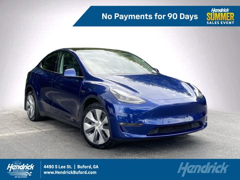Used 2023 Tesla Model Y Long Range AWD/4WD image 1