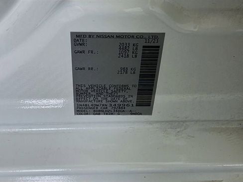 Certified 2024 Nissan Altima 2.5 SV image 25