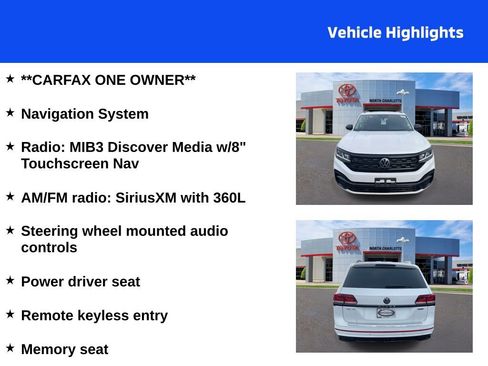 Used 2022 Volkswagen Atlas SEL R-Line image 4