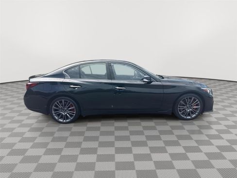 Certified 2023 INFINITI Q50 Red Sport 400 w/ Black Opal Edition RWD image 5