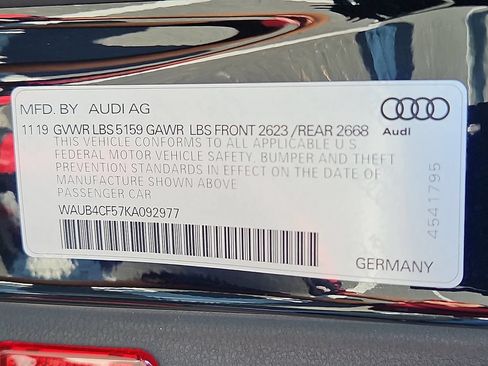 Used 2019 Audi S5 Premium Plus w/ Premium Plus AWD/4WD image 32