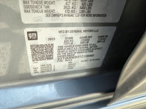 Certified 2026 GMC Sierra 1500 SLT AWD/4WD image 28