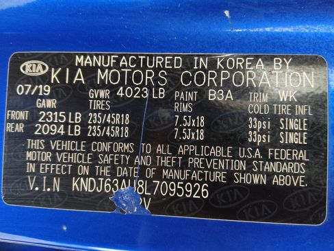 Used 2020 Kia Soul GT-Line w/ GT 2.0L Power Sunroof Package FWD image 33
