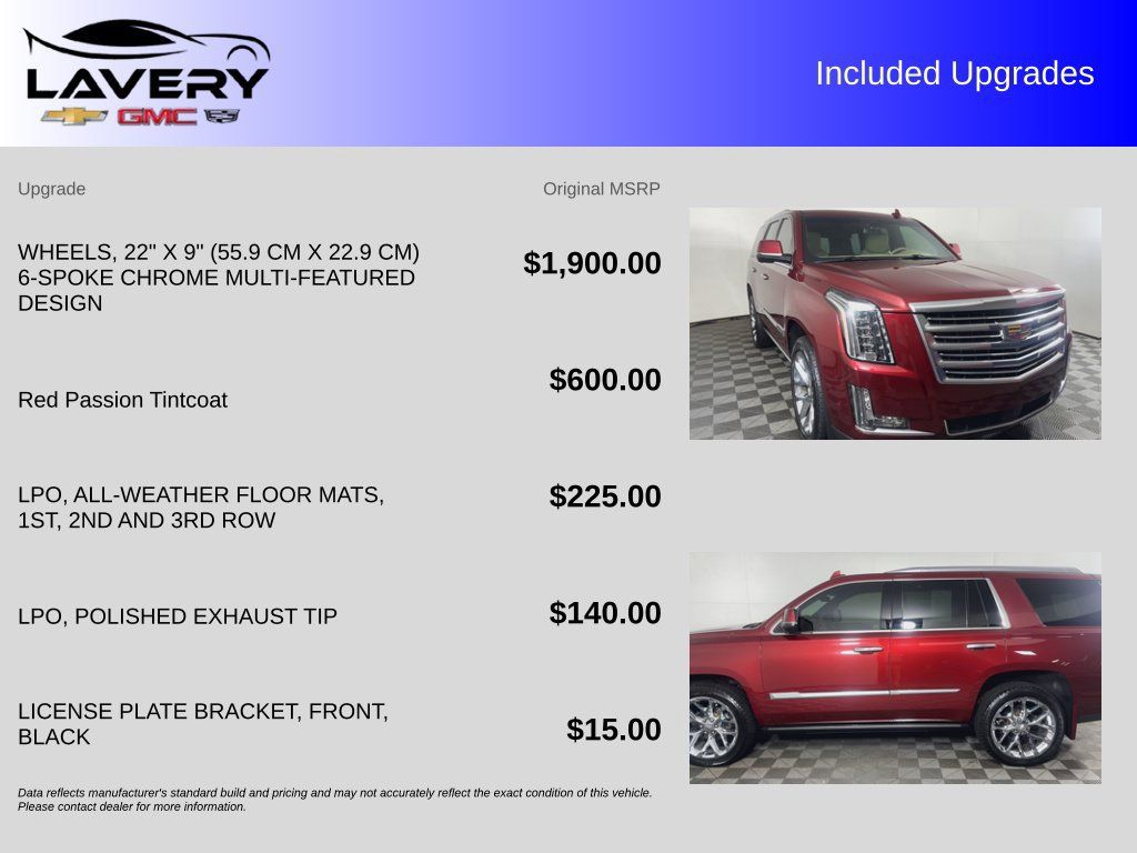 Used 2018 Cadillac Escalade Platinum AWD/4WD image 7