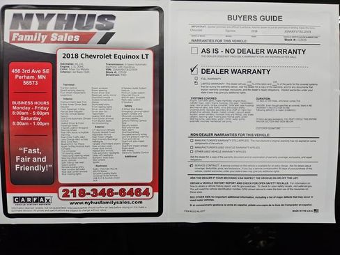 Used 2018 Chevrolet Equinox LT FWD image 55