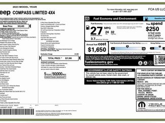 Certified 2023 Jeep Compass Limited video 2