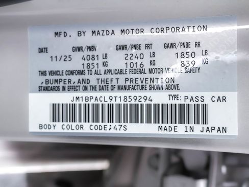New 2026 MAZDA MAZDA3 2.5 S Sedan w/ Preferred Pkg FWD image 46