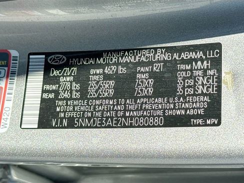 Used 2022 Hyundai Tucson Limited w/ Cargo Package FWD image 41